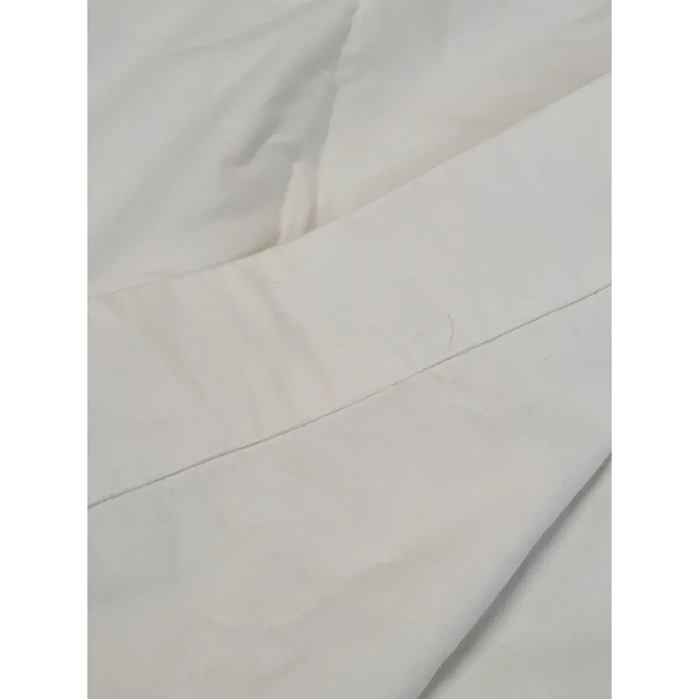 Pottery Barn White Cotton Curtain Curtain Drapes Set 50x96 Classic Luxury